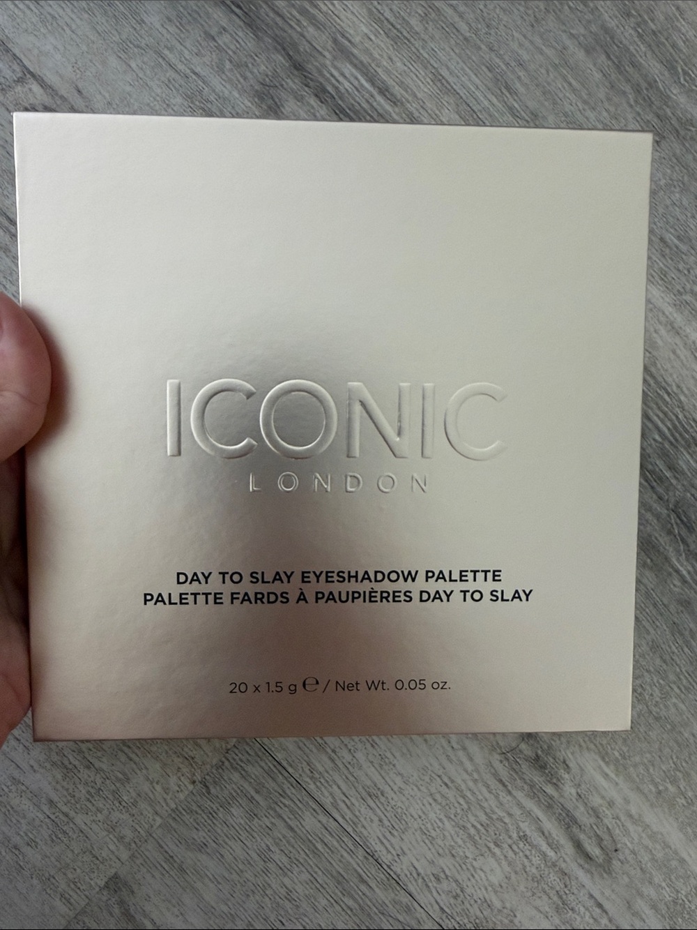 ICONIC London Day to Slay Eyeshadow Palette 20 colors $62 retail